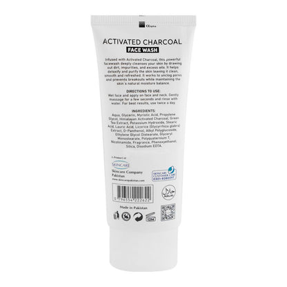 Skin White Activated Charcoal Face Wash, 60g