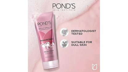 Ponds Bright Miracle Ultimate Clarity Niasorcinol Facial Foam 100g
