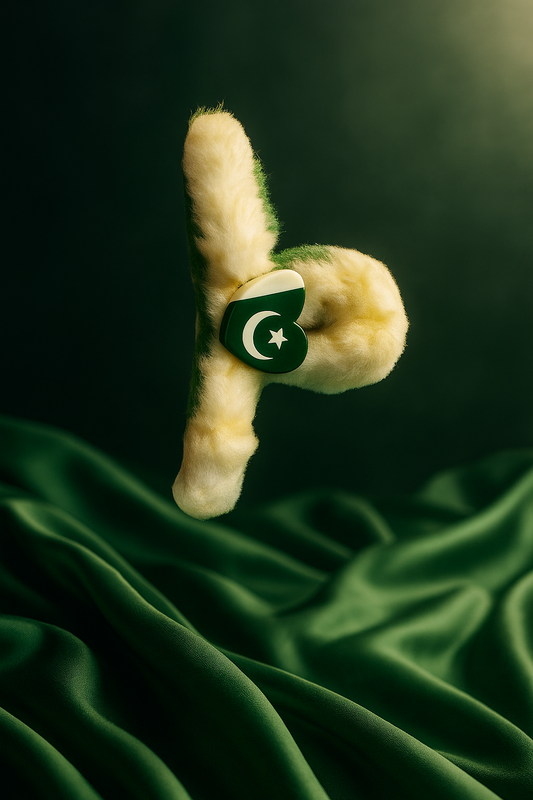 Stylish "Clutcher" with Pakistan Flag Emblem – Independence Day Special Edition 3 Pieces