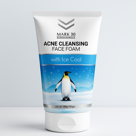Mark 30 Acne Cleansing with Ice Cool Face Wash/100ml