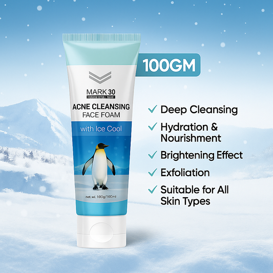 Mark 30 Acne Cleansing with Ice Cool Face Wash/100ml
